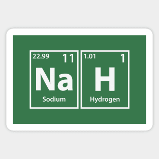 Nah (Na-H) Periodic Elements Spelling Sticker